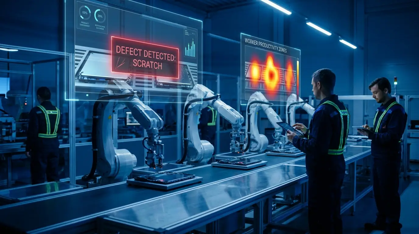AI quality control for manufacturing