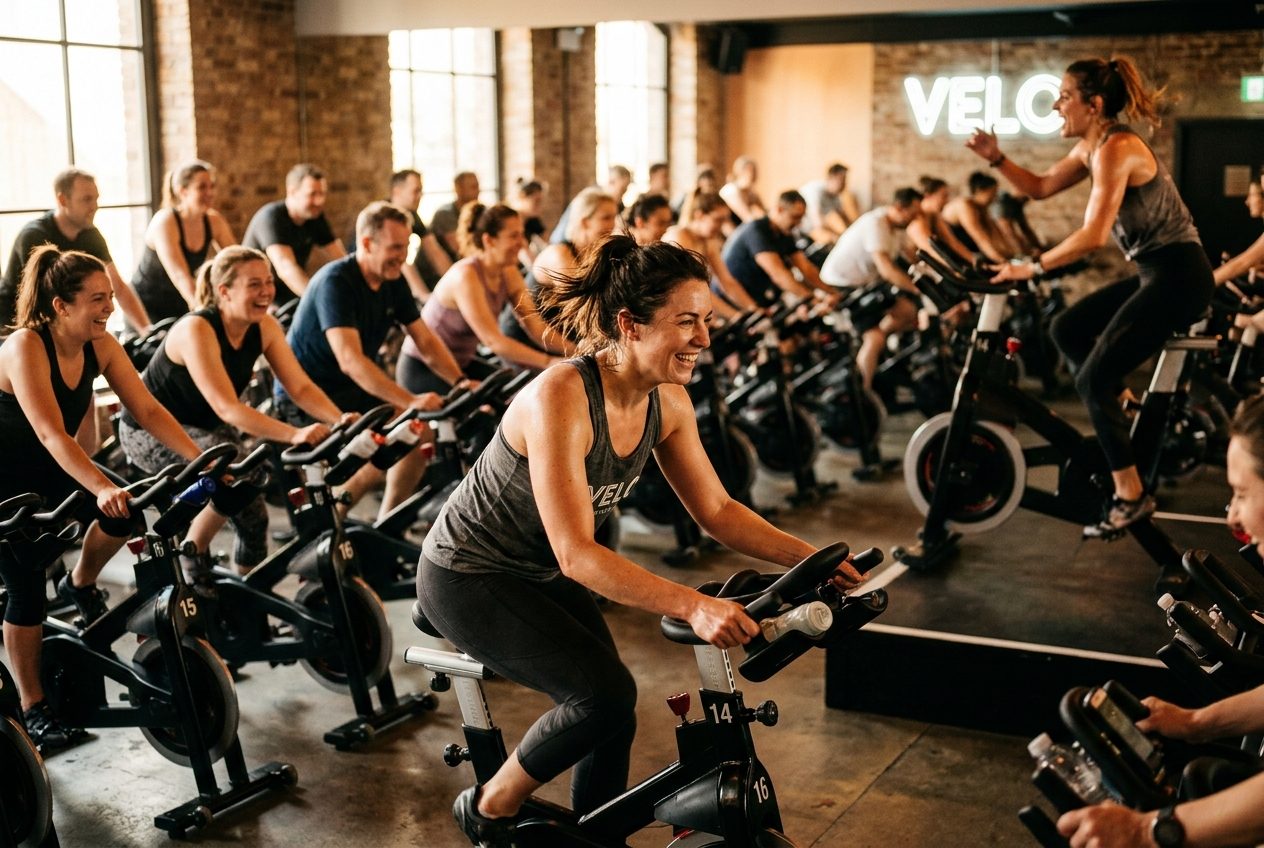 Spinning studio