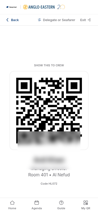 Personal QR code